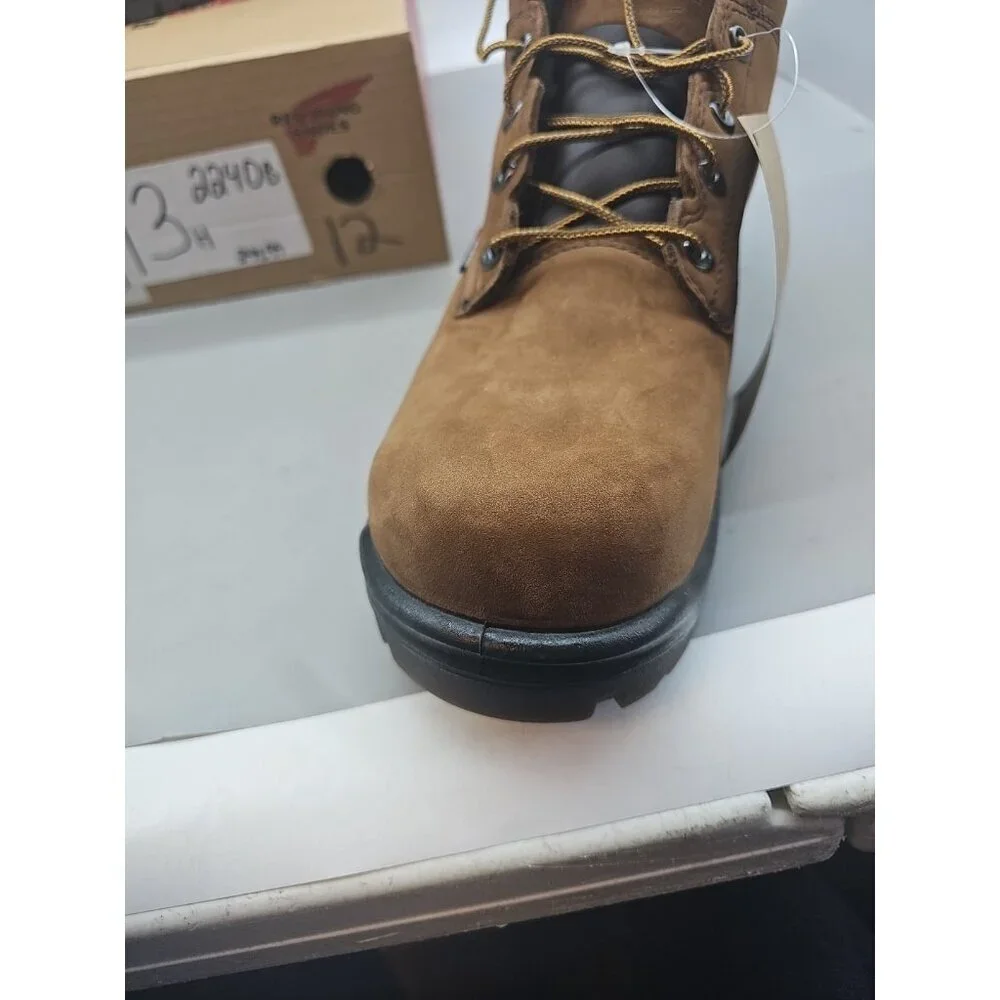 Red Wing Work Boot 2240 Men's Size 13 H Brown NEW Waterproof EN NonMetallic Toe